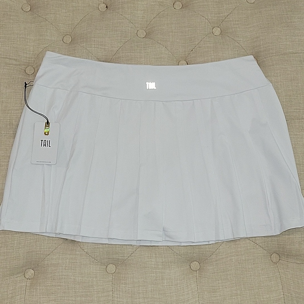 TAIL skort Jillian 14" tennis skirt - Chalk White sz XL NEW active life golf - Picture 7 of 7